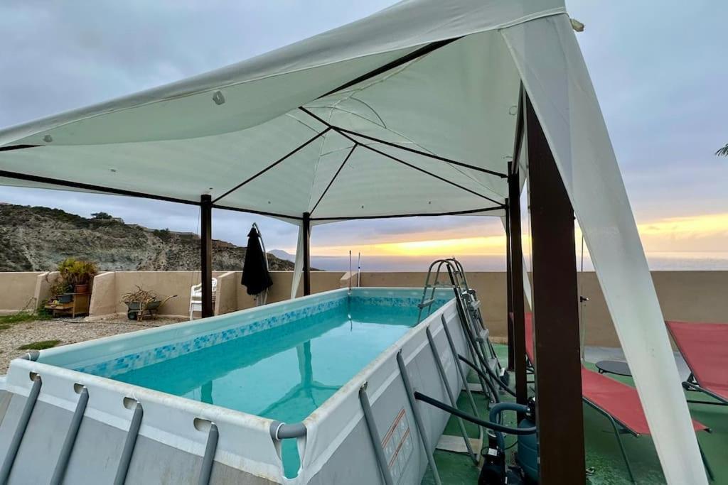 Vila Peaceful Oasis With Magical Sea Views And A Pool Santa Cruz de Tenerife Exteriér fotografie
